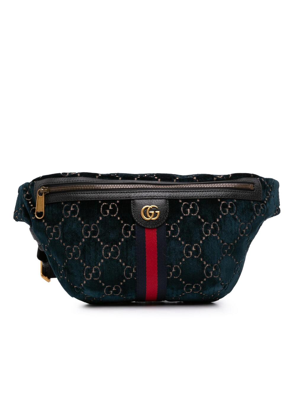 Gucci Gg Velvet Ophidia Belt Bag Pre- #343458G75B